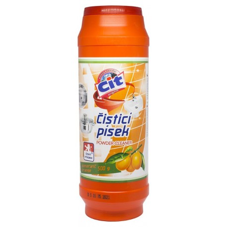 Cit čistící prášek na nádobí 500 g pomeranč