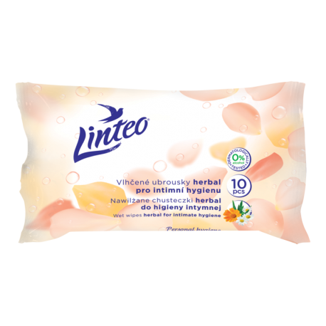 Vlhčené ubrousky Linteo intim 10 ks