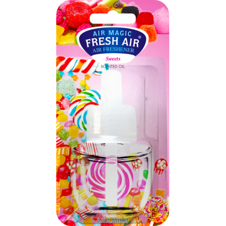 Fresh Air náhradní náplň elektrického osvěžovače 19 ml Sweets