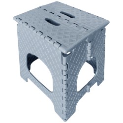 Skládací stolička malá, výška 35 cm tmavě šedá